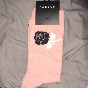 Pac sun rose socks